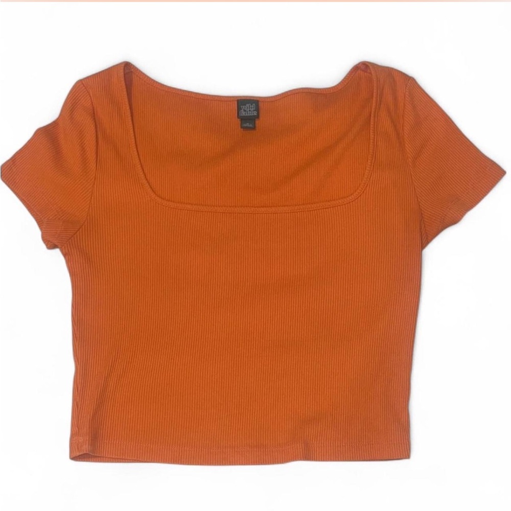 Orange Crop Top